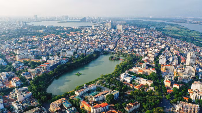 Hồ Hoàn Kiếm, thuộc quận Hoàn Kiếm, thành phố Hà Nội