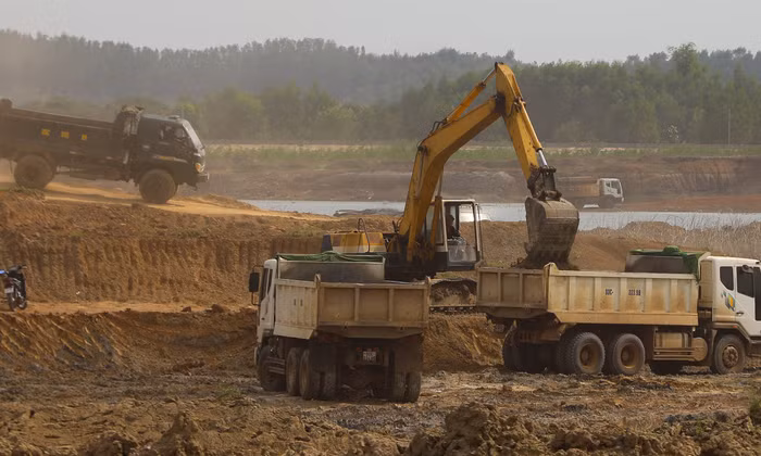 Chất lượng vật liệu cát biển đạt yêu cầu đắp nền