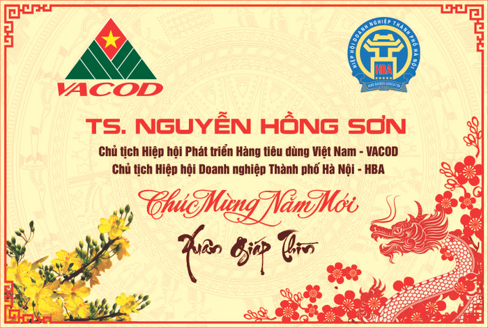  Chủ tịch VACOD-HBA: Chúc mừng năm mới