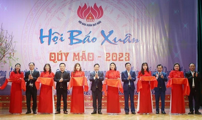 Hà Tĩnh: Nét đẹp văn hoá tại Hội báo Xuân Quý Mão 2023