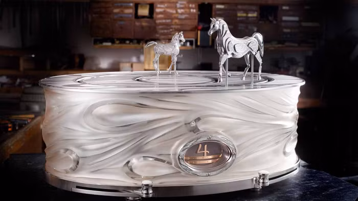 Tuyệt tác đồng hồ để bàn Hippologia của Parmigiani Fleurier-7