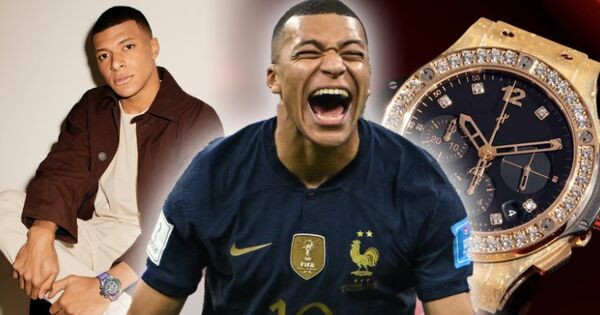 BST đồng hồ của Kylian Mbappé đúng chất “đại gia ngầm” làng đồng hồ