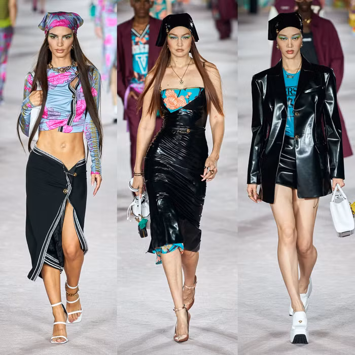 Versace's collection 2022