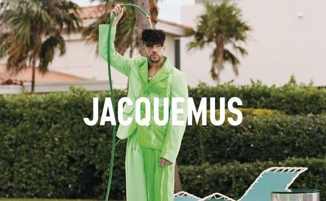 “Chàng thơ” mới nhất của Jacquemus: Bad Bunny