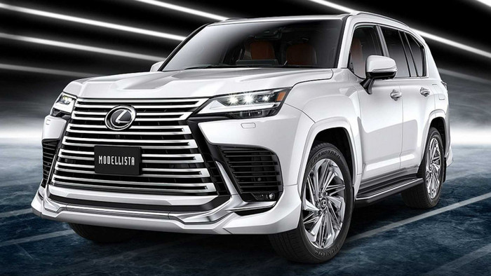 Lexus LX 2022 hầm hố hơn với bodykit Modellista ảnh 7 Lexus LX 2022 hầm hố hơn với bodykit Modellista ảnh 7