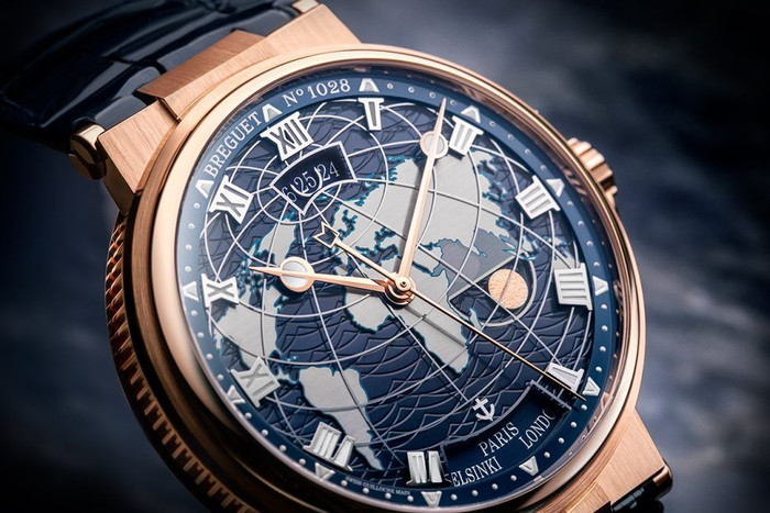 Đồng hồ chuyên dụng Breguet Marine Hora Mundi 5557: Sáng tạo kinh điển ảnh 2 Đồng hồ chuyên dụng Breguet Marine Hora Mundi 5557: Sáng tạo kinh điển ảnh 2
