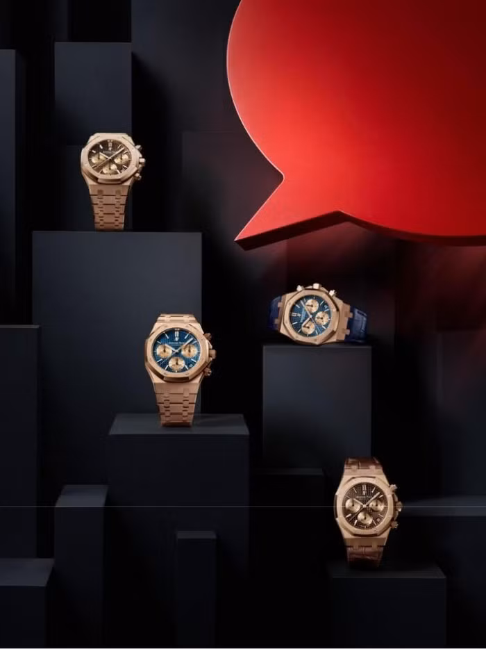 Cận cảnh diện mạo mới của Royal Oak Selfwinding Chronograph