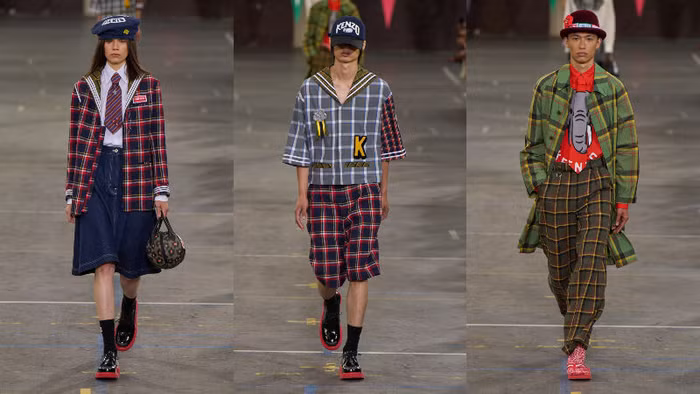 BST Kenzo khép lại Tuần lễ Thời trang Paris Xuân Hè Nam 2023 ảnh 2