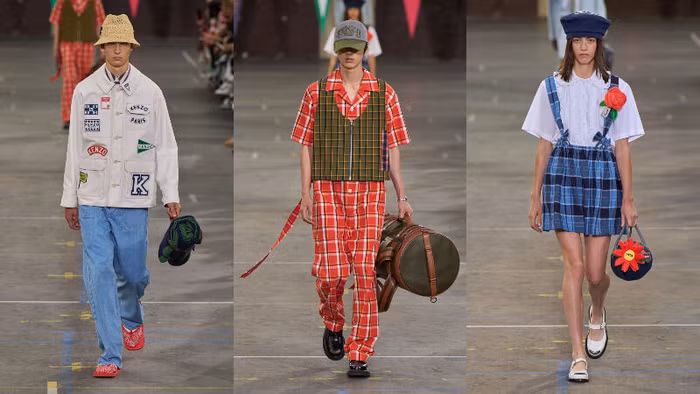 BST Kenzo khép lại Tuần lễ Thời trang Paris Xuân Hè Nam 2023 ảnh 1