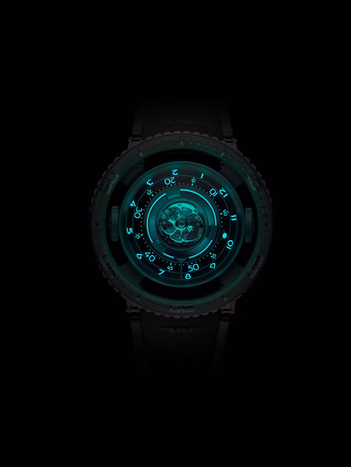 MB&F HM7 Aquapod: Mang nhịp đập Flying Tourbillon tỏa sáng ảnh 3