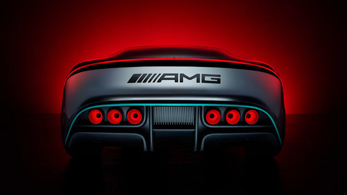 Mercedes-AMG Vision concept bản xem trước chạy hoàn toàn bằng điện ảnh 3