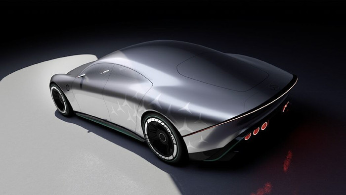 Mercedes-AMG Vision concept bản xem trước chạy hoàn toàn bằng điện ảnh 6