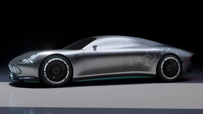 Mercedes-AMG Vision concept bản xem trước chạy hoàn toàn bằng điện ảnh 5