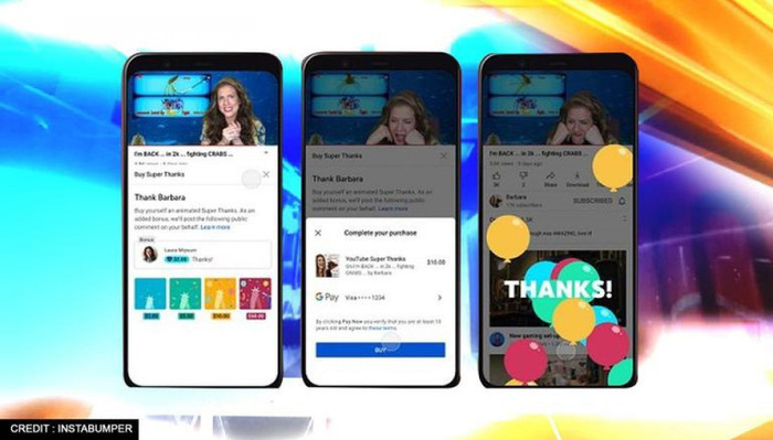 Youtube Super Thanks