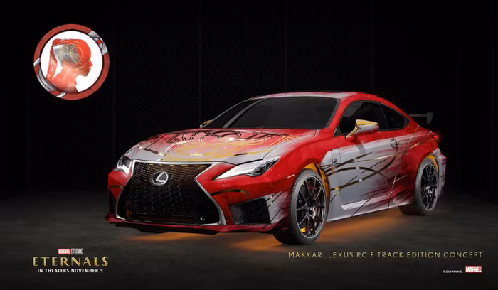 BST xe Lexus dựa theo ý tưởng “Eternals” của Marvel ảnh 6