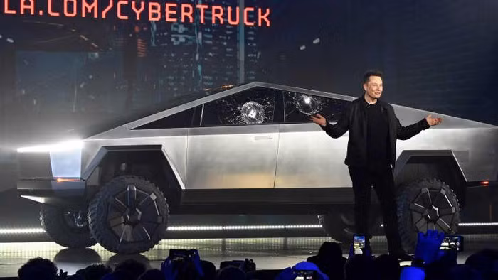 xe điện Cybertruck chống đạn