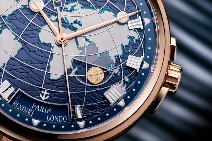 Đồng hồ chuyên dụng Breguet Marine Hora Mundi 5557: Sáng tạo kinh điển ảnh 3 Đồng hồ chuyên dụng Breguet Marine Hora Mundi 5557: Sáng tạo kinh điển ảnh 3