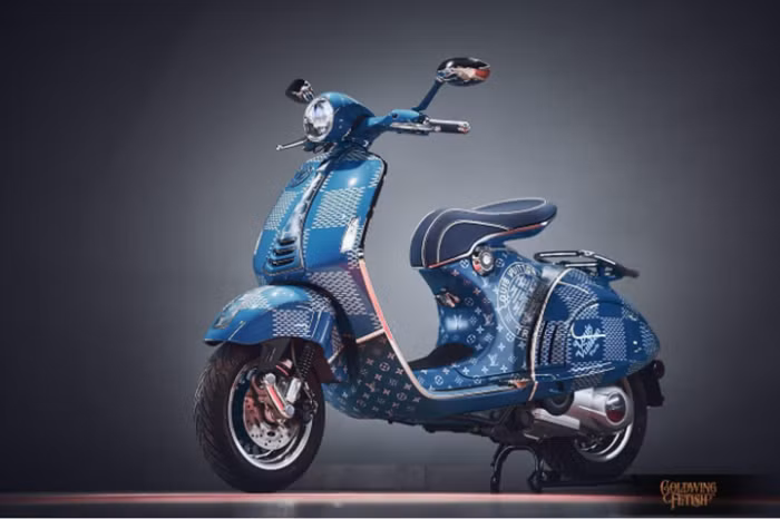 Chỉ một và duy nhất: Louis Vuitton Vespa 946 cá tính nghệ thuật ảnh 2