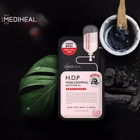 Mediheal H.D.P Pore-Stamping Charcoal-Mineral Mask