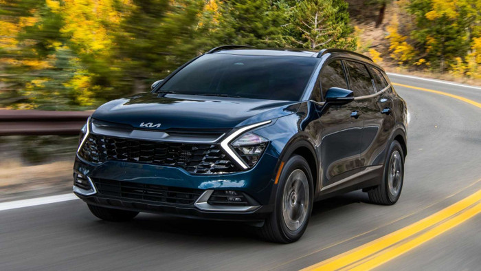 Kia Sportage Hybrid 2023 chính thức được trình làng ảnh 6 Kia Sportage Hybrid 2023 chính thức được trình làng ảnh 6