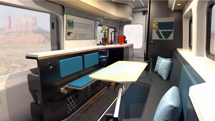 Mẫu concept e-RV motorhome đầu tiên chạy điện ảnh 2