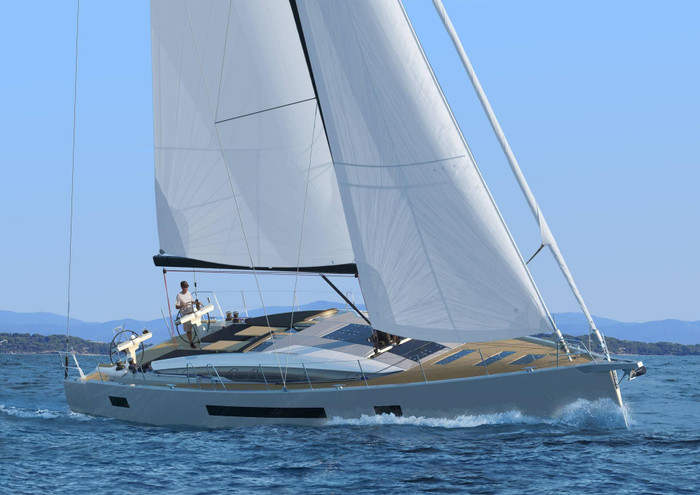 Khám phá du thuyền Jeanneau Yachts 65 mái nhà trên biển