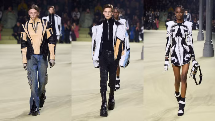 BST Balmain Thu Đông 2022 - Thông điệp bảo vệ chính mình ảnh 6