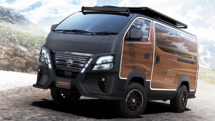 Concept Nissan Caravan Mountain Base mẫu xe dành cho du lịch gia đình