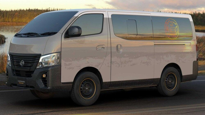 Concept Nissan Caravan Mountain Base mẫu xe dành cho du lịch gia đình ảnh 3