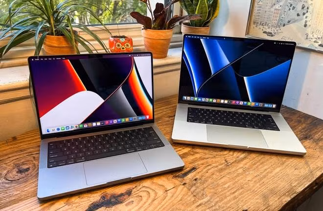 MacBook Pro 14 inch và 16 inch