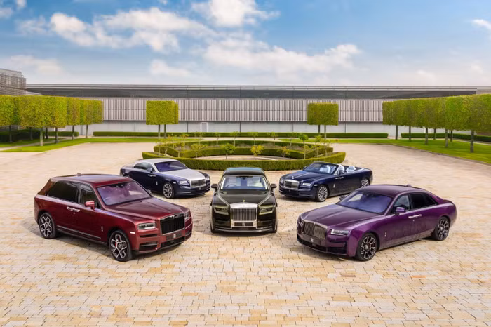 Doanh số Bugatti và Rolls-Royce