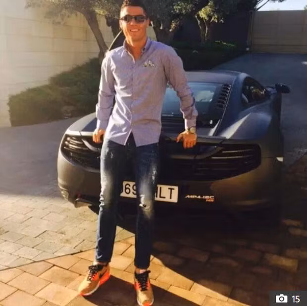 BST xe của Ronaldo