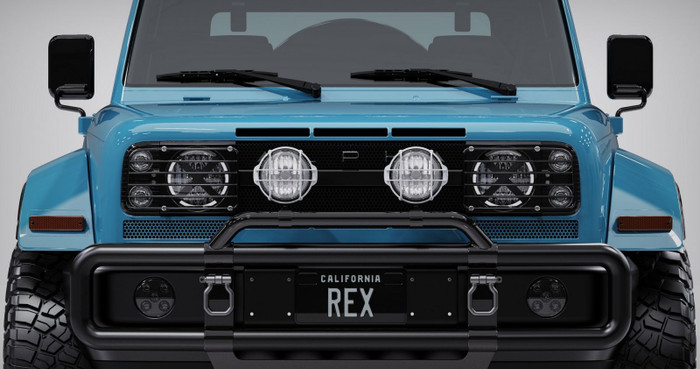 Mẫu SUV điện Alpha REX lấy cảm hứng từ phong cách quân đội ảnh 3 Mẫu SUV điện Alpha REX lấy cảm hứng từ phong cách quân đội ảnh 3