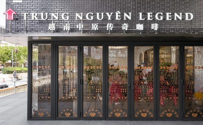 Thế giới cà phê Trung Nguyên Legend vừa khai trương ở Trung Quốc