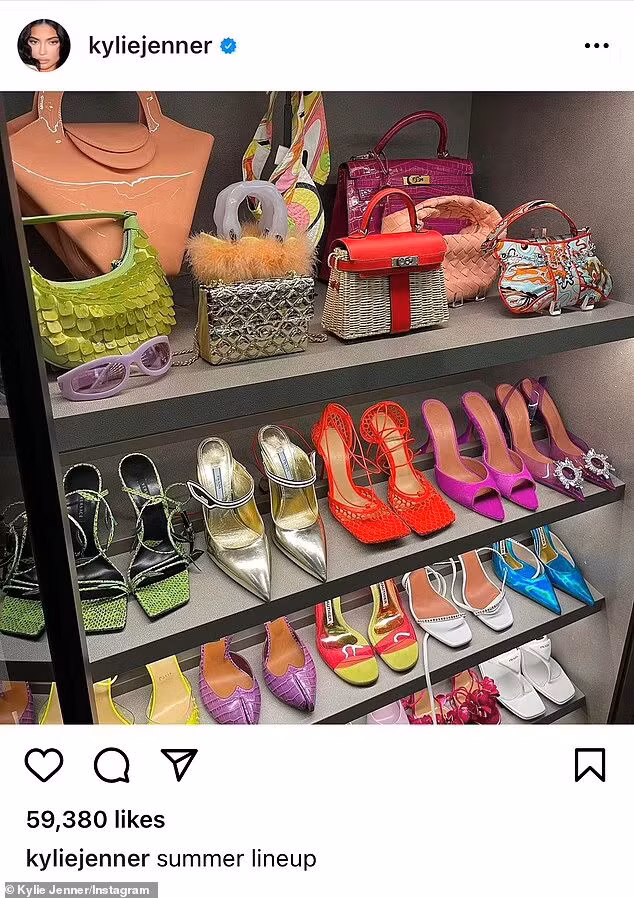 Chiêm ngưỡng tủ đồ hiệu triệu đô của Kylie Jenner