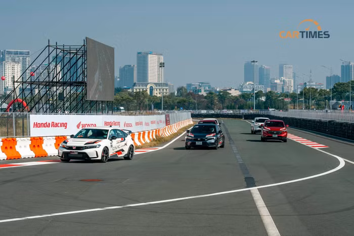 Màn trình diễn của dàn xe Honda
