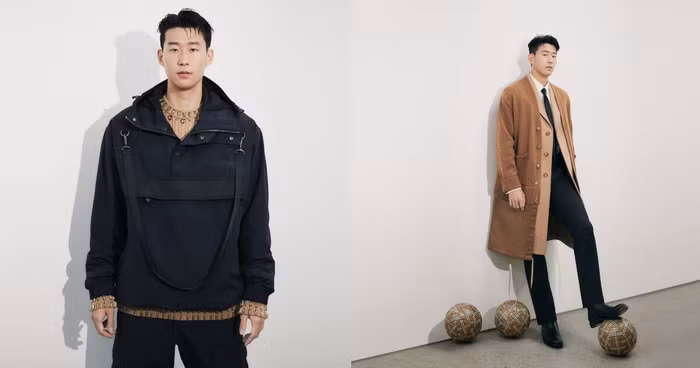 Đại sứ Burberry xướng tên cầu thủ Son Heung Min - CLB Tottenham Hotspu