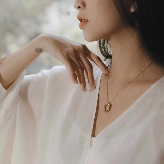 trang sức dây chuyền cao cấp của CAO