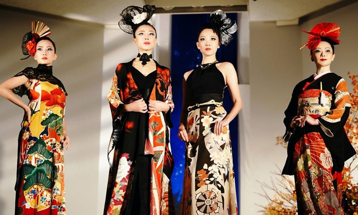 Giao lưu, trình diễn kimono và áo dài tại Hà Nội