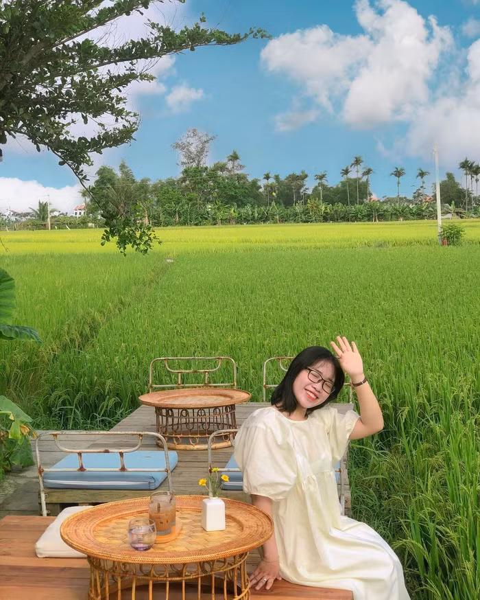 Check-in 2 tiệm cà phê 'view đồng lúa' mãn nhãn ở Hội An - 8