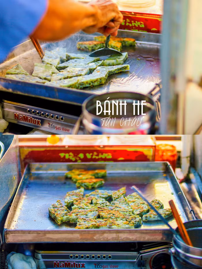 Thơm ngon với món bánh hẹ vùng biên Tân Châu - An Giang - 5