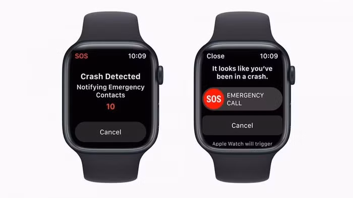 Apple Watch Series 8 bổ sung tính phát hiện tai nạn ôtô