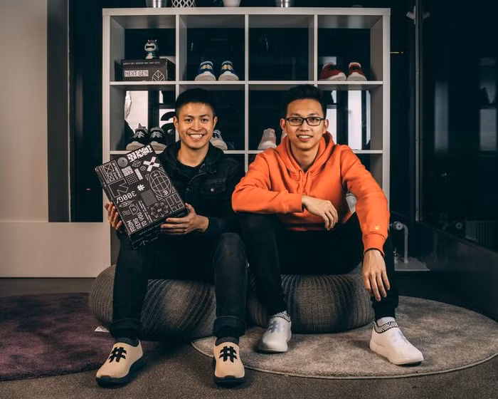 Giày thể thao làm từ bã cà phê của hai chàng trai gốc Việt-2