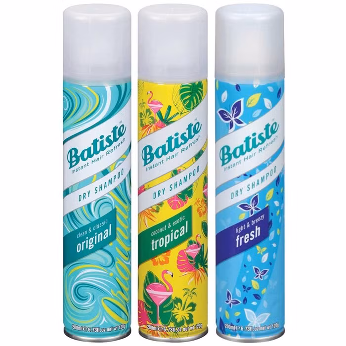 Các loại dầu gội khô.