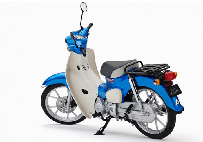 Honda Super Cub 110 2022 cải tiến thiết kế, thêm trang bị an toàn ảnh 1