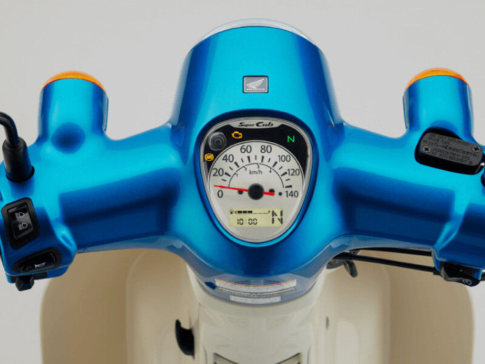 Honda Super Cub 110 2022 cải tiến thiết kế, thêm trang bị an toàn ảnh 5