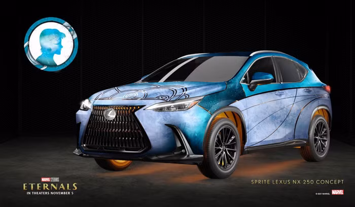 BST xe Lexus dựa theo ý tưởng “Eternals” của Marvel ảnh 9