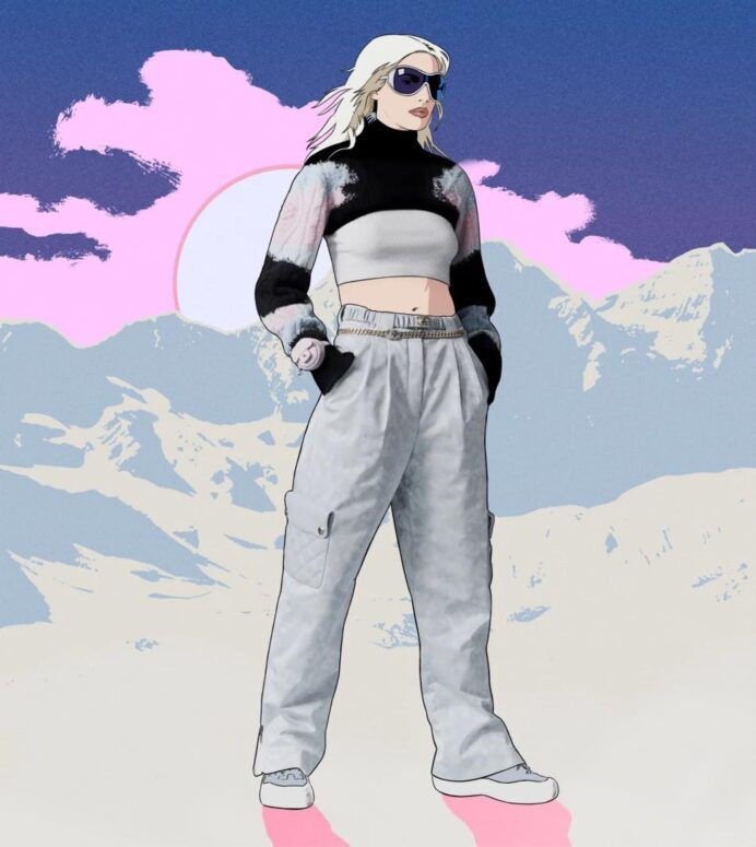 BST CHANEL COCO NEIGE 2022/2023