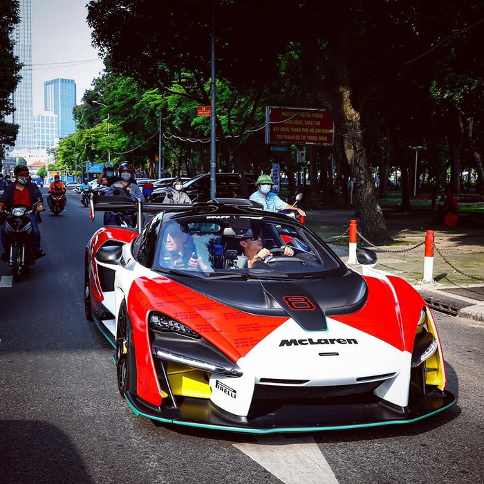 McLaren Senna thứ hai về Việt Nam với màu sơn cực chất ảnh 2