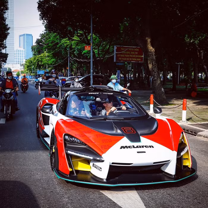 McLaren Senna thứ hai về Việt Nam với màu sơn cực chất ảnh 2